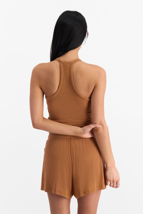 Sleep Modal Blend Rib Support Tank