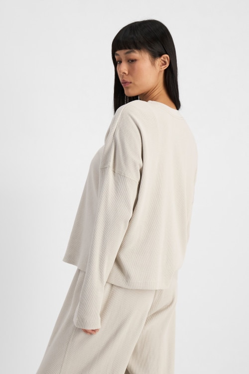 Sleep Waffle Pullover