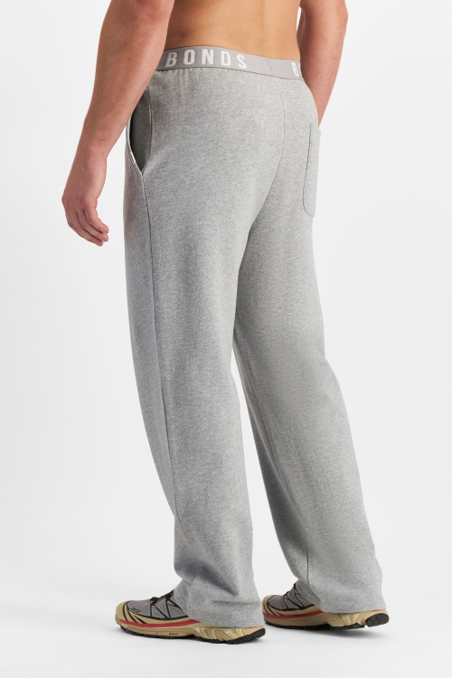 Sweats Cotton Logo Straight Leg Trackie