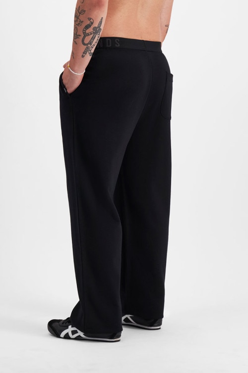 Sweats Cotton Logo Straight Leg Trackie