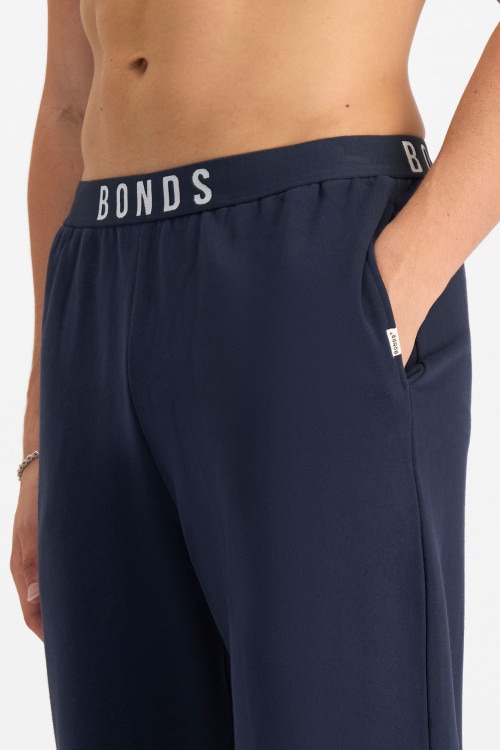 Sweats Cotton Logo Straight Leg Trackie