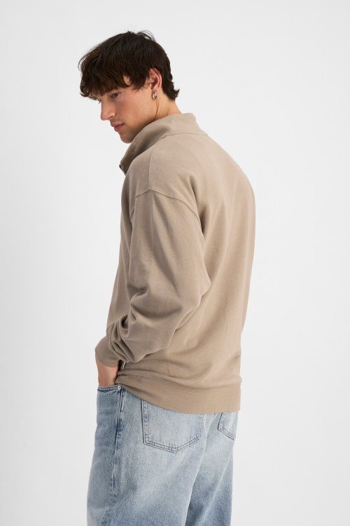 Sweats Half Zip Pullover