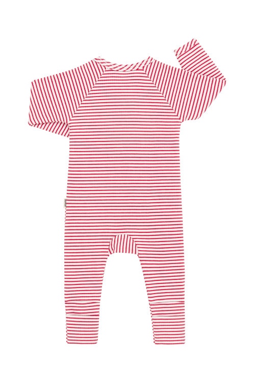 Wide Needle Rib Coverall