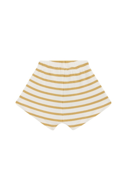 Wide Needle Rib Short