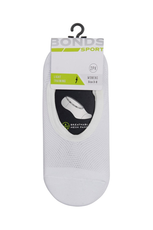 Womens Mesh Footlet 2 Pack