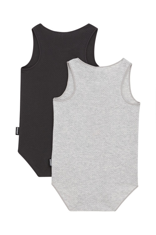 Wondercool Eyelet Singletsuit 2 Pack