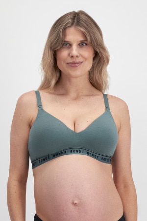 Bonds Ladies Bumps Maternity Wirefree Bra sizes 10B 10D 14A Colour