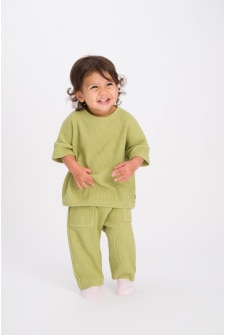 Waffle Barrel Pants