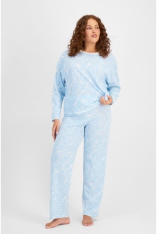 Sleep Wide Leg Aussie Cotton Pant