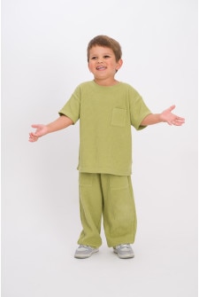Waffle Barrel Pant