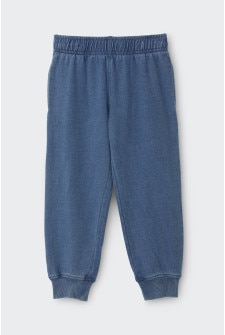 Kids Denim Washed Trackies