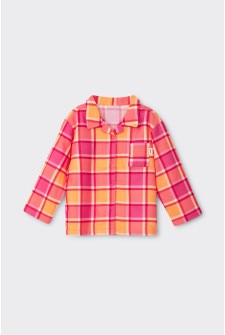 Flannelette Long Sleeve Top