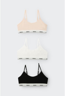Girls Hipster Scoop Crop 3 Pack