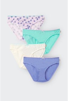 Girls Picot Lace Bikini 4 Pack
