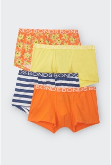 Boys Trunk 4 Pack