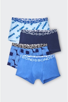 Boys Trunk 4 Pack