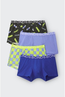 Boys Trunk 4 Pack