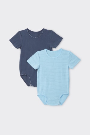 Wondergrow Textured Teesuit 2 Pack