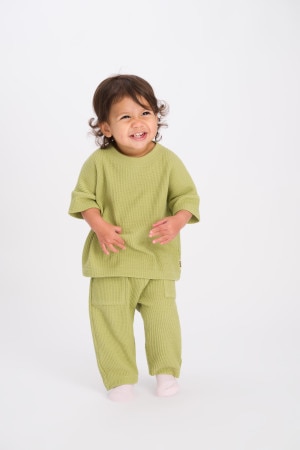 Waffle Barrel Pants