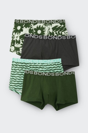 Boys Trunk 4 Pack