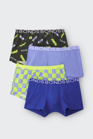 Boys Trunk 4 Pack