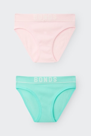 Girls Retro Rib™ Bikini 2 Pack
