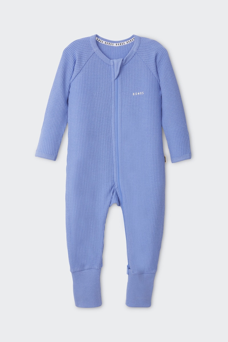 Bonds Waffle Zip Wondersuit | Baby Baby Coverall | BWYFA