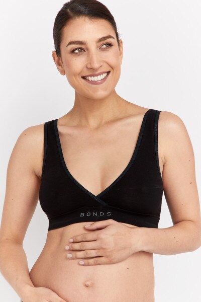 bonds maternity crop top