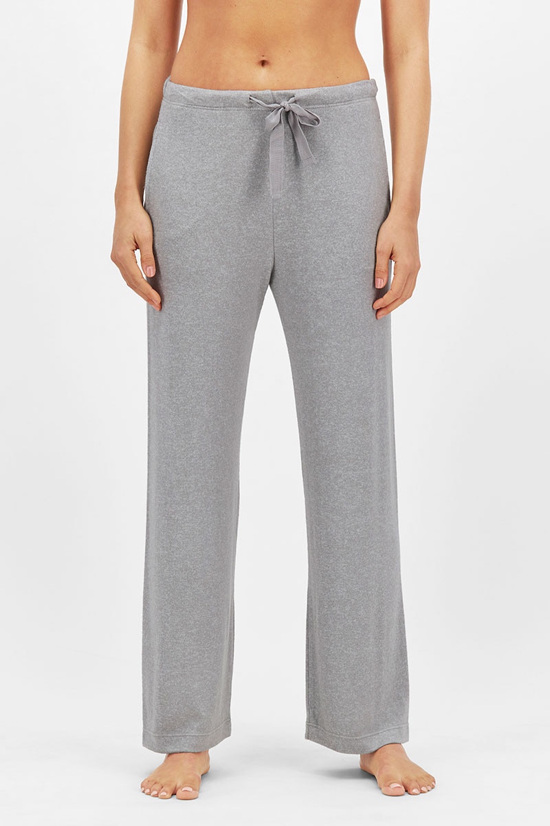 Straight Track Pants - Light grey marle - Ladies | H&M AU