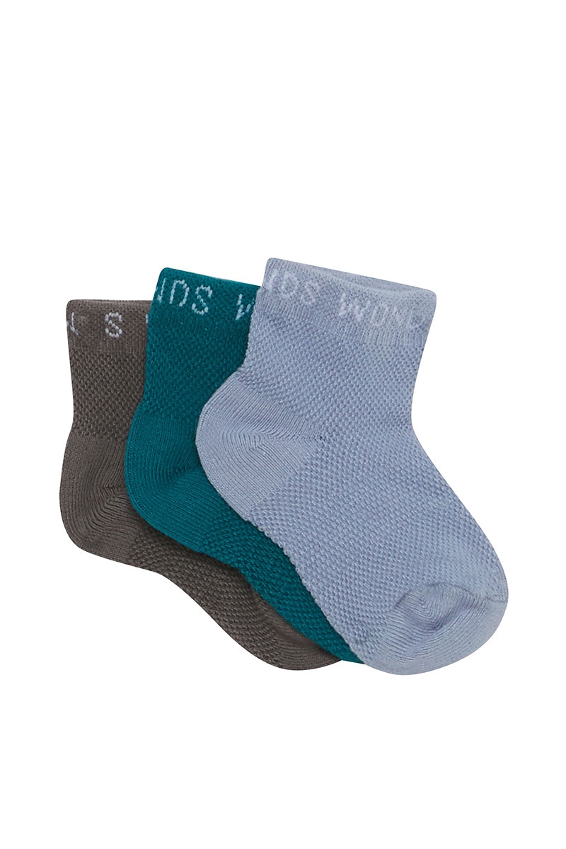 Bonds Baby Wondercool Socks 3 Pack | Baby Socks | RXWN3N
