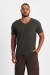 Midweight V Neck Tee