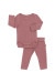 Pointelle Long Sleeve Bodysuit And Legging Set