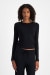 Sleep Modal Blend Rib Long Sleeve