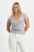 Midweight V Neck Tee