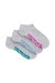 Womens Logo Cushioned Low Cut Socks 3 Pack