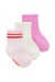 Baby Pattern Rib Crew Sock 3 Pack