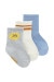 Baby Pattern Rib Crew Sock 3 Pack