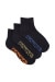 Kids Logo Cushioned Quarter Crew Socks 3 Pack