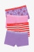 Girls Shortie 4 Pack