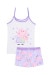 Girls Peppa Pig Cami And Shortie Set