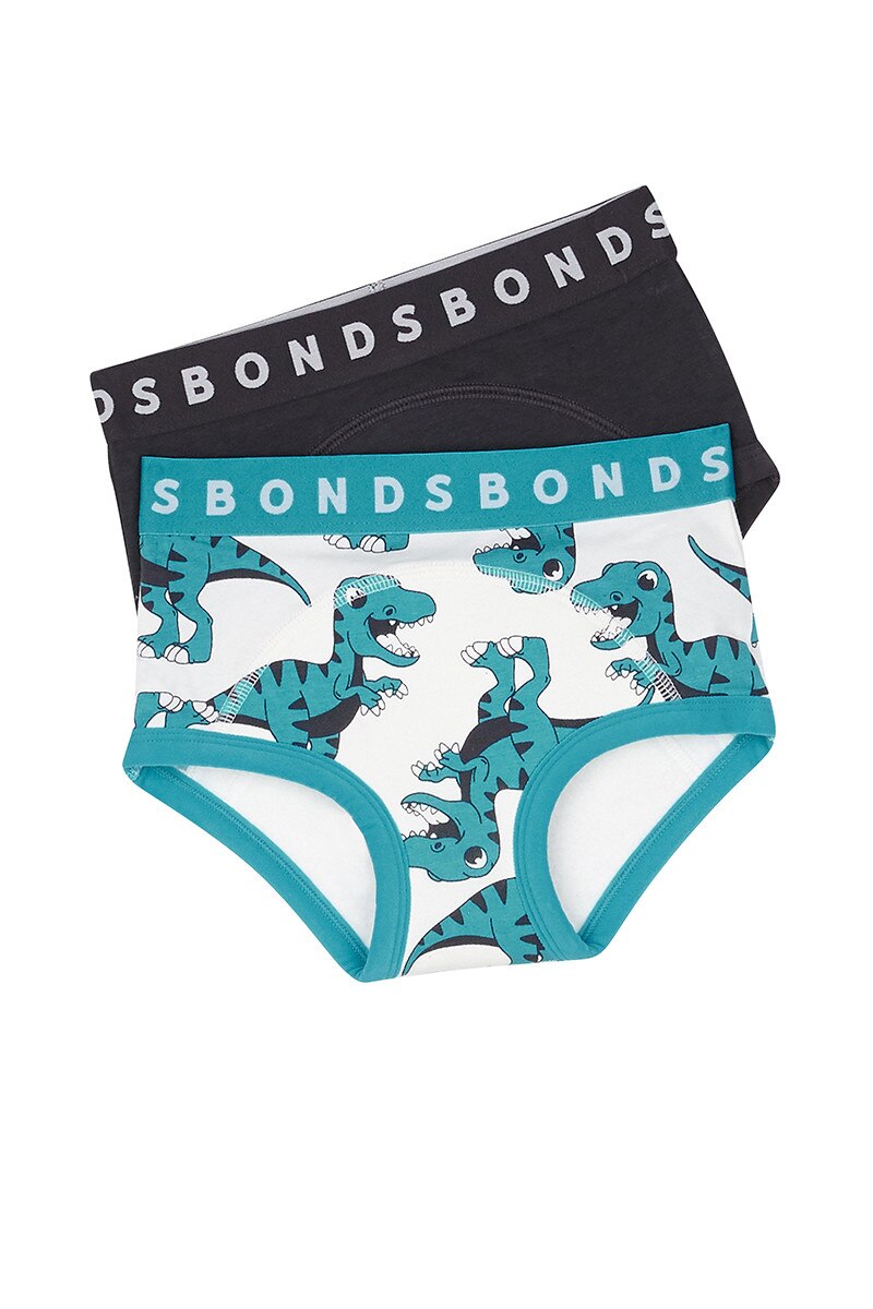 Bonds Girls Everyday Bikini Briefs 7 Pack - Multi - Size 10 -12