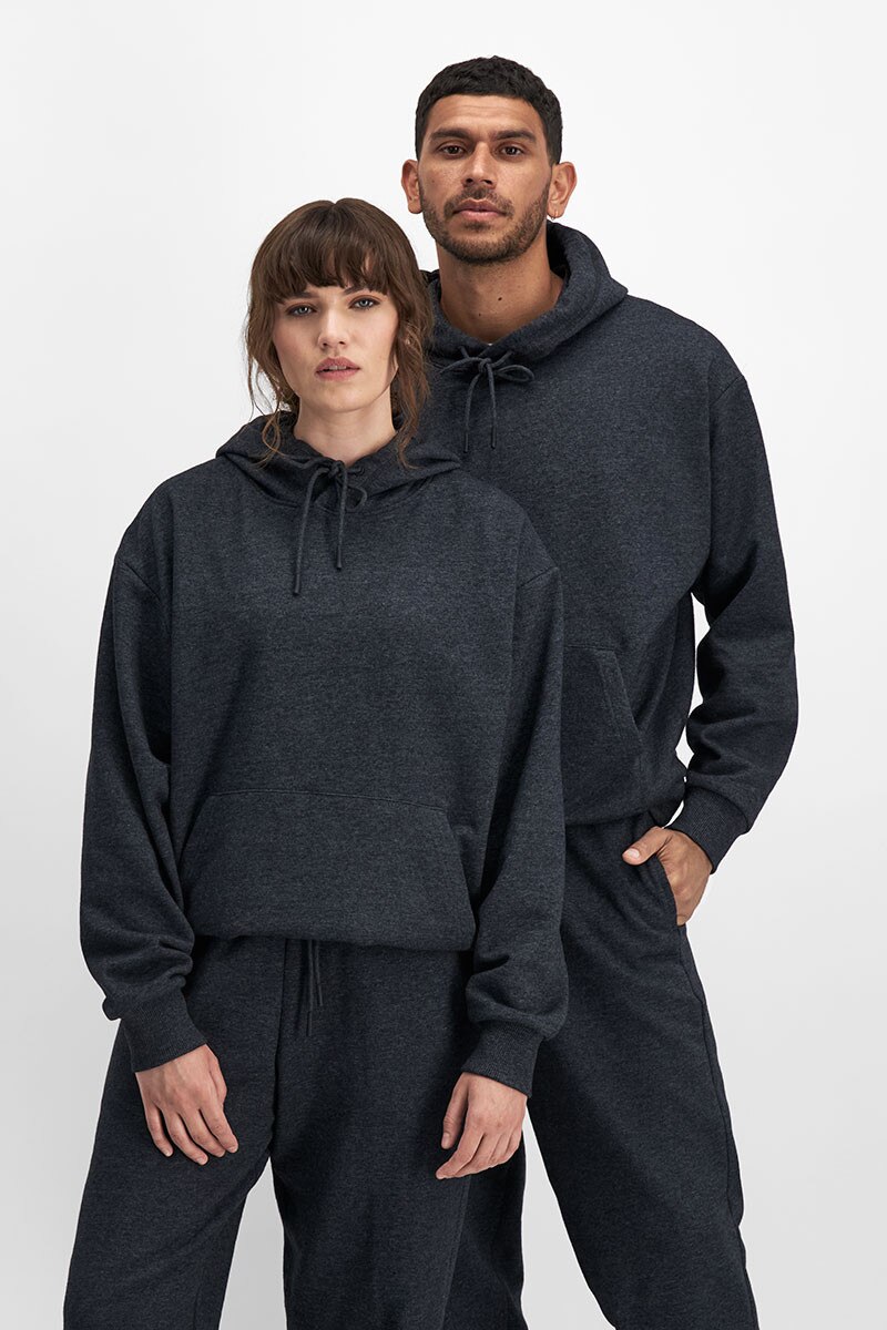 BONDS Explorer Genderless Pullover Hoodie AVTEI Nu Black