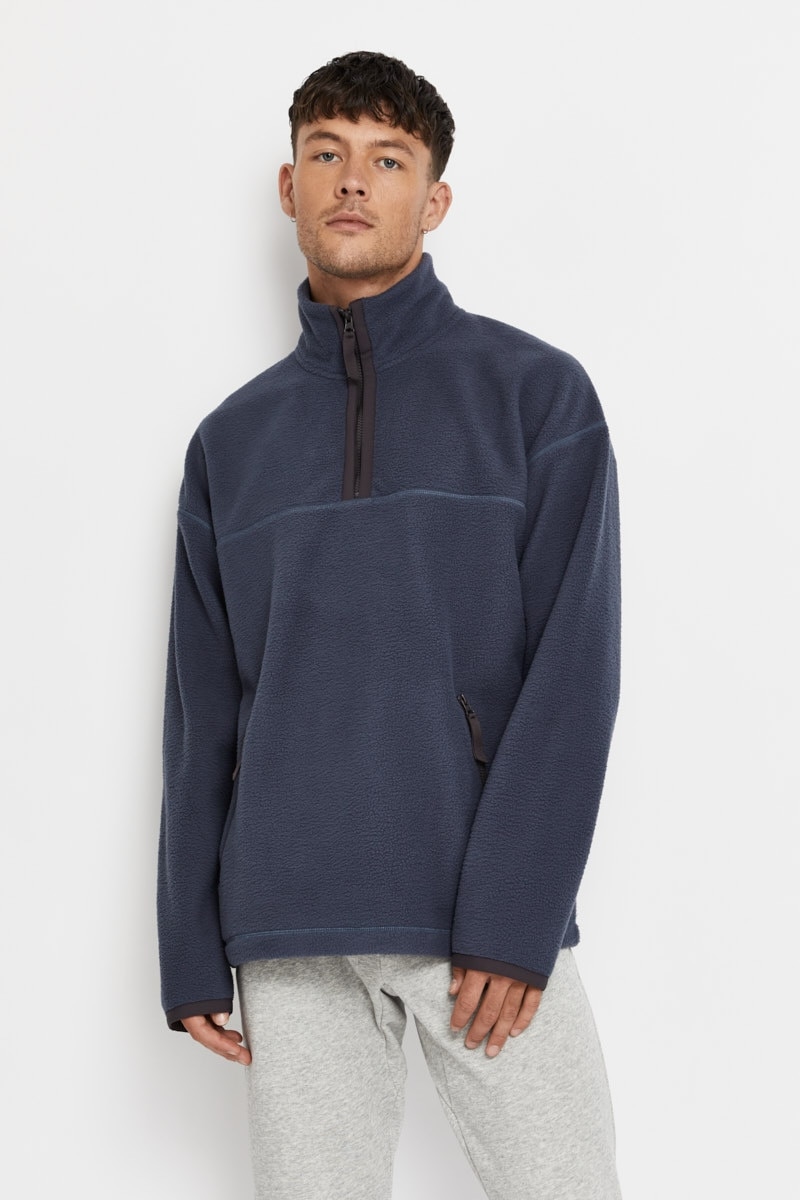 polar fleece pullover