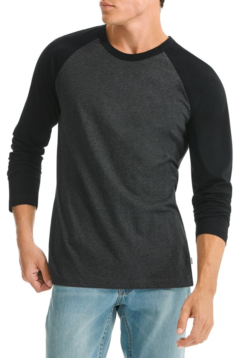 Bonds The Raglan Long Sleeve Tee Mens T Shirts Ay67i