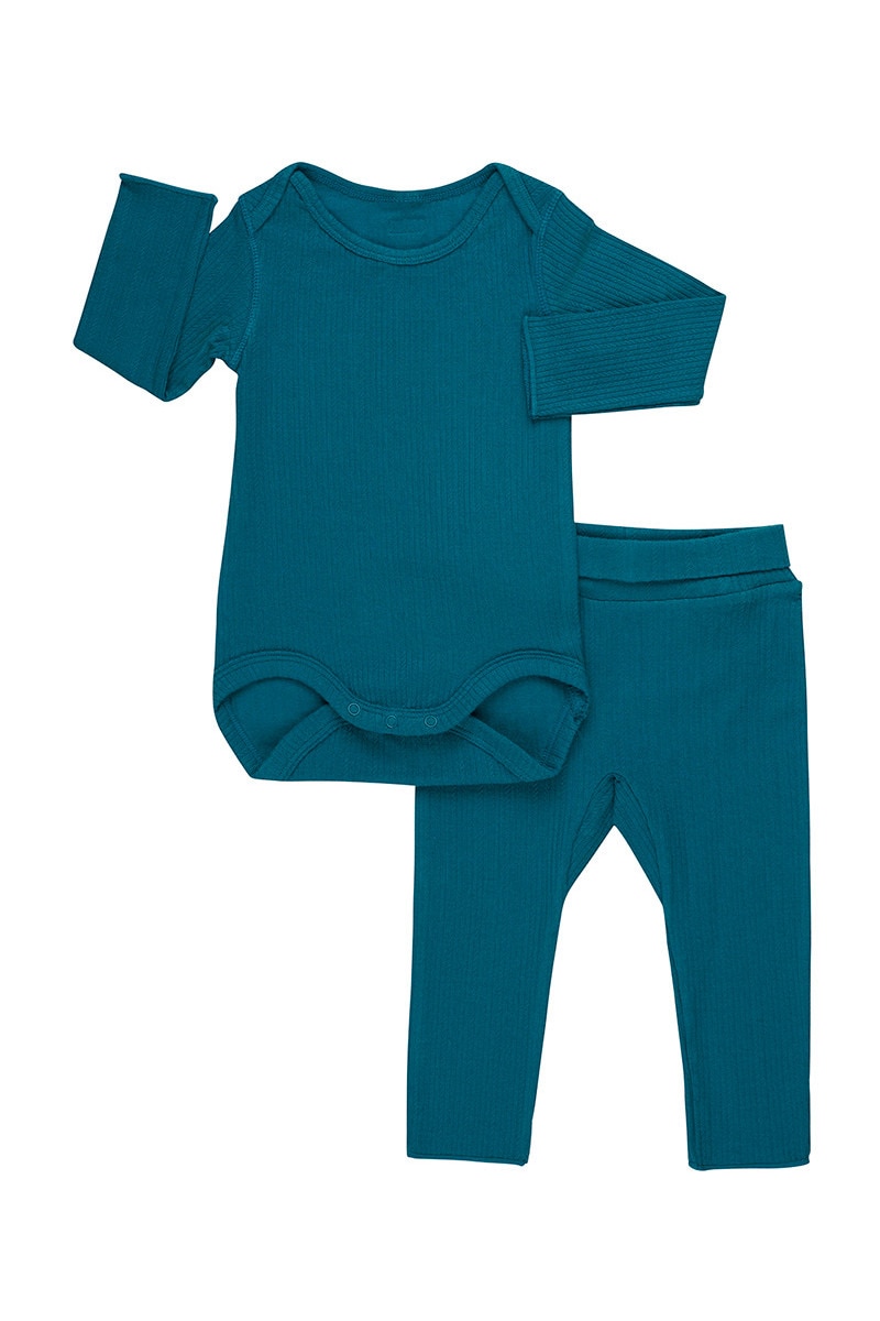 BONDS Pointelle Long Sleeve Bodysuit And Legging Set | Baby Newborn ...