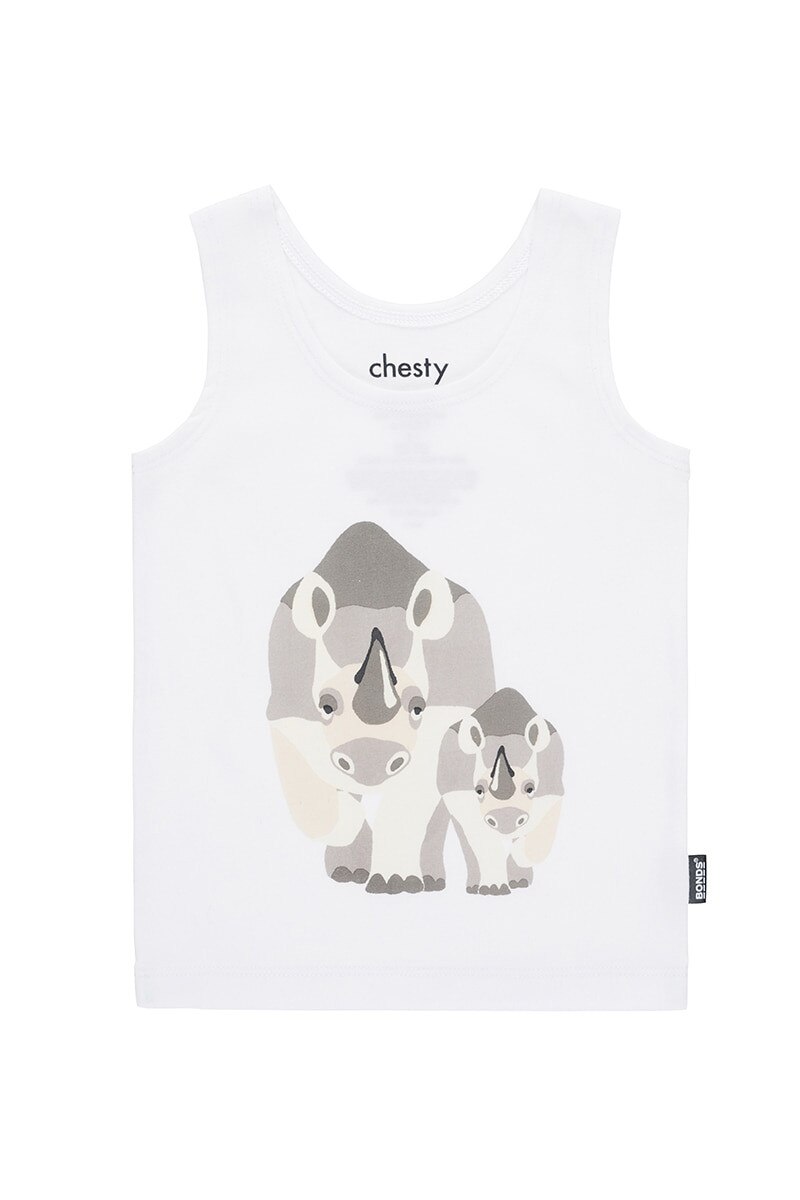 Bonds Baby Stretchies Sleeveless Chesty Singlet Top sizes 000 00 0 1 Paisley 