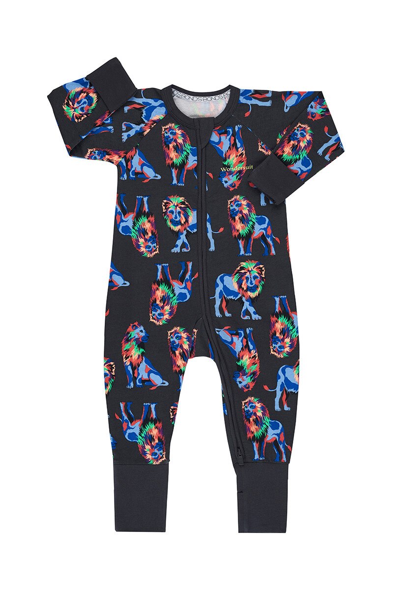 Bonds Baby Short Sleeve Zip Wondersuit size 2 Colour Shimmy Shimmy Octopus 