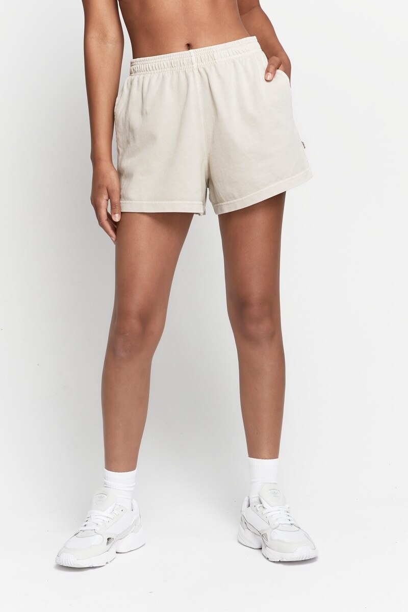 shorts over sweats