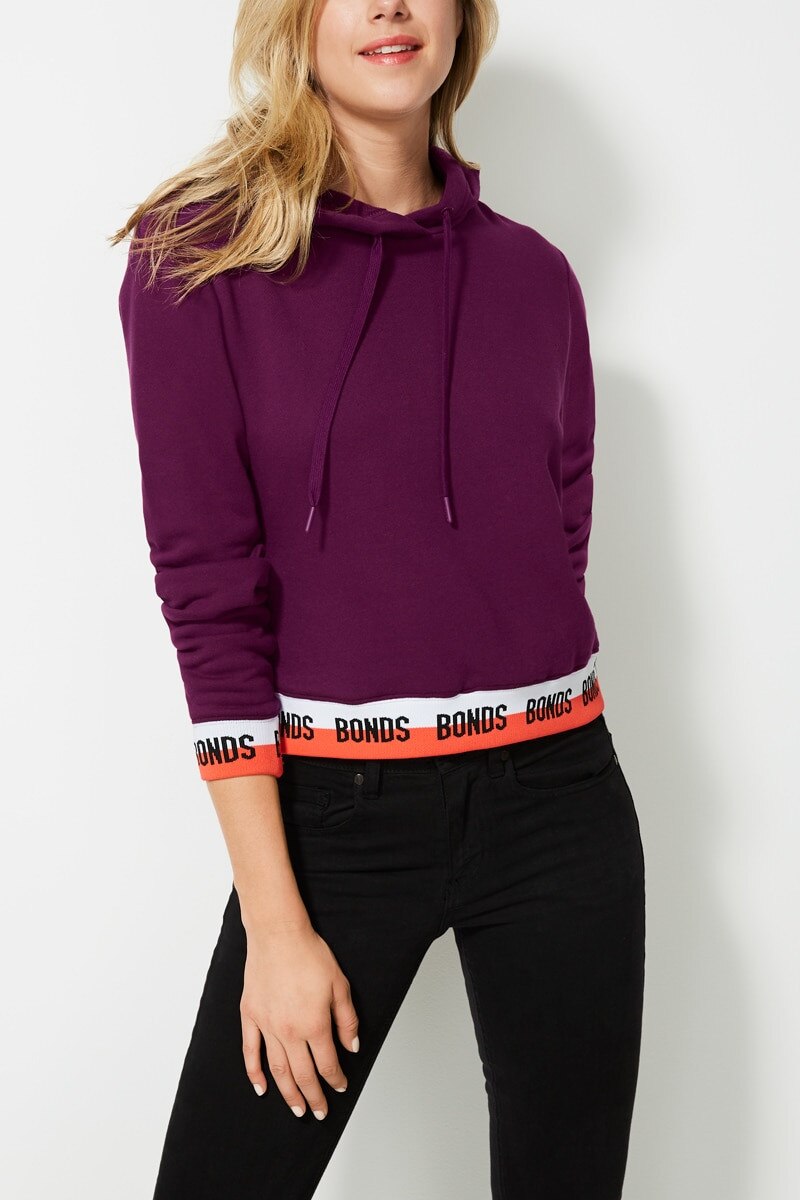 Bonds cropped hoodie clearance
