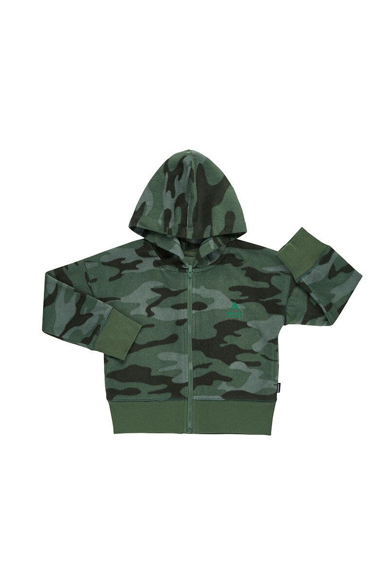 micro fleece hoodie